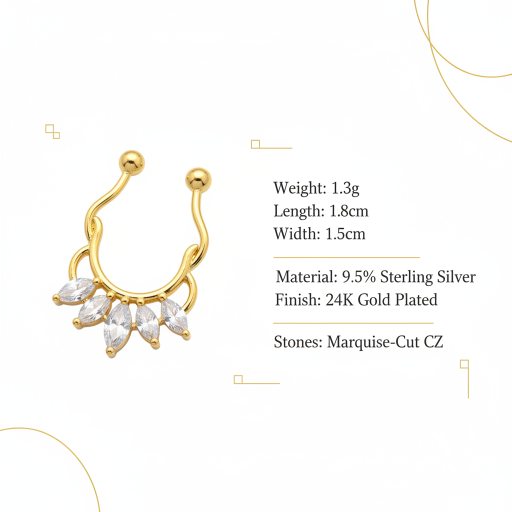 Marquise CZ with Specifications