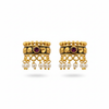 Men's Temple Cartilage Earrings – Pair – White Background