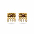 Men's Temple Cartilage Earrings – Pair – White Background