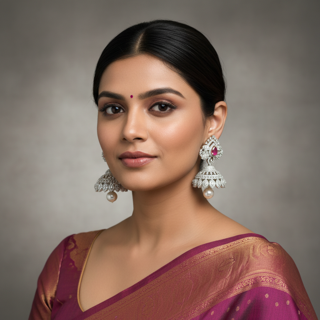 Model Wear - Jhumka Bell Style