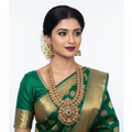 Model Wear - Lakshmi Temple Haram Only