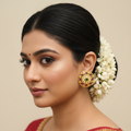 Model wear - Round Stud Earrings