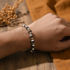 Model Wear - Rudraksha Bracelet 7.5g