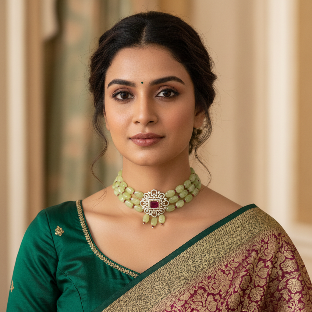 Monalisa Beads Choker Lifestyle