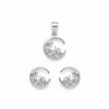 Moon Pendant Set - White Background