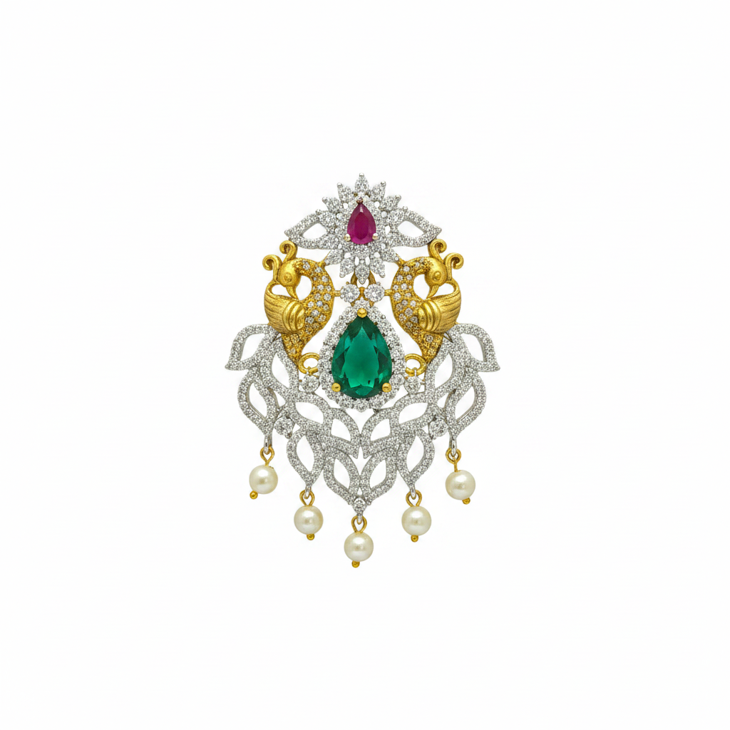 Multi Color Pendant Detail