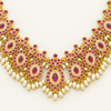 Necklace detail close-up
