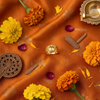 Panchaloha Citrine Ring - Flat Lay Cultural Context