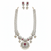 Peacock CZ Haram Set – White Background
