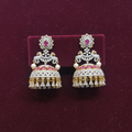 Peacock Jhumka – Flat Lay