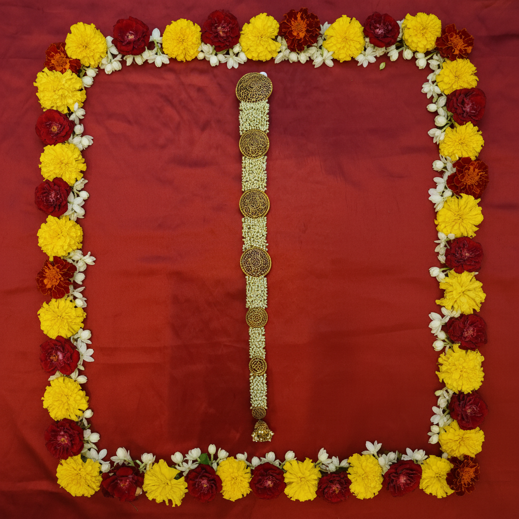 Pearl Cluster Jada Bila - Flat Lay