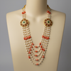 Pearl Coral Double Medallion - Mannequin