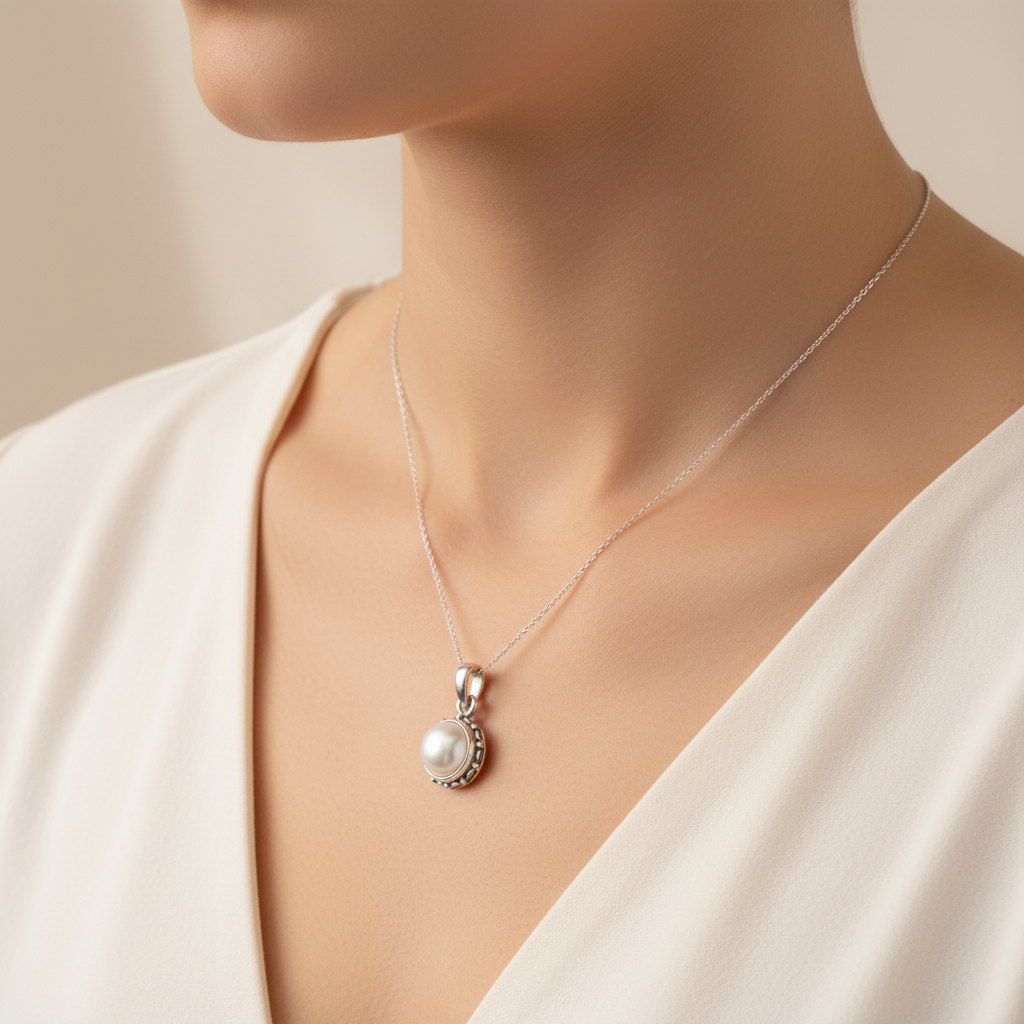 Pearl Pendant Lifestyle