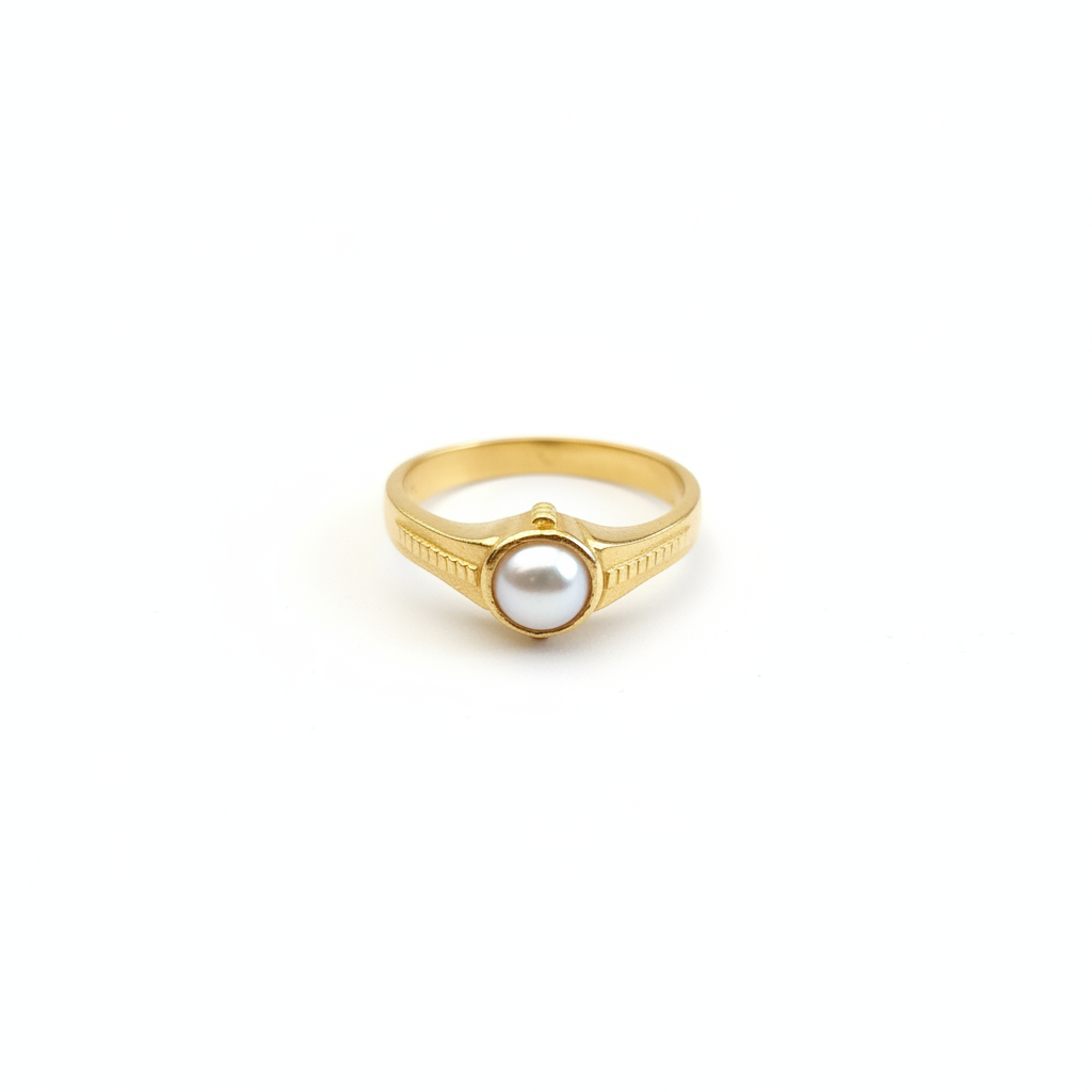 Pearl Ring - White Background