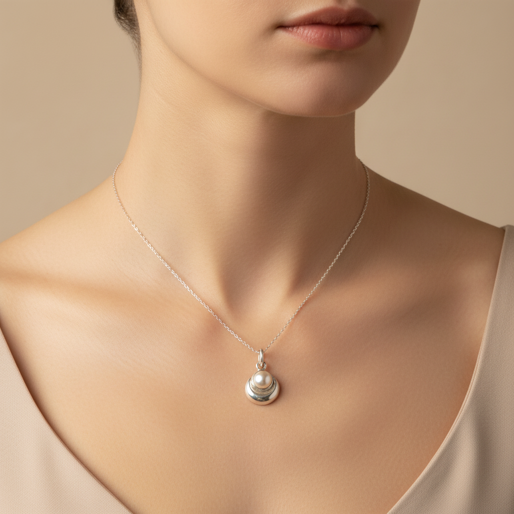 Pearl Shell Pendant Lifestyle