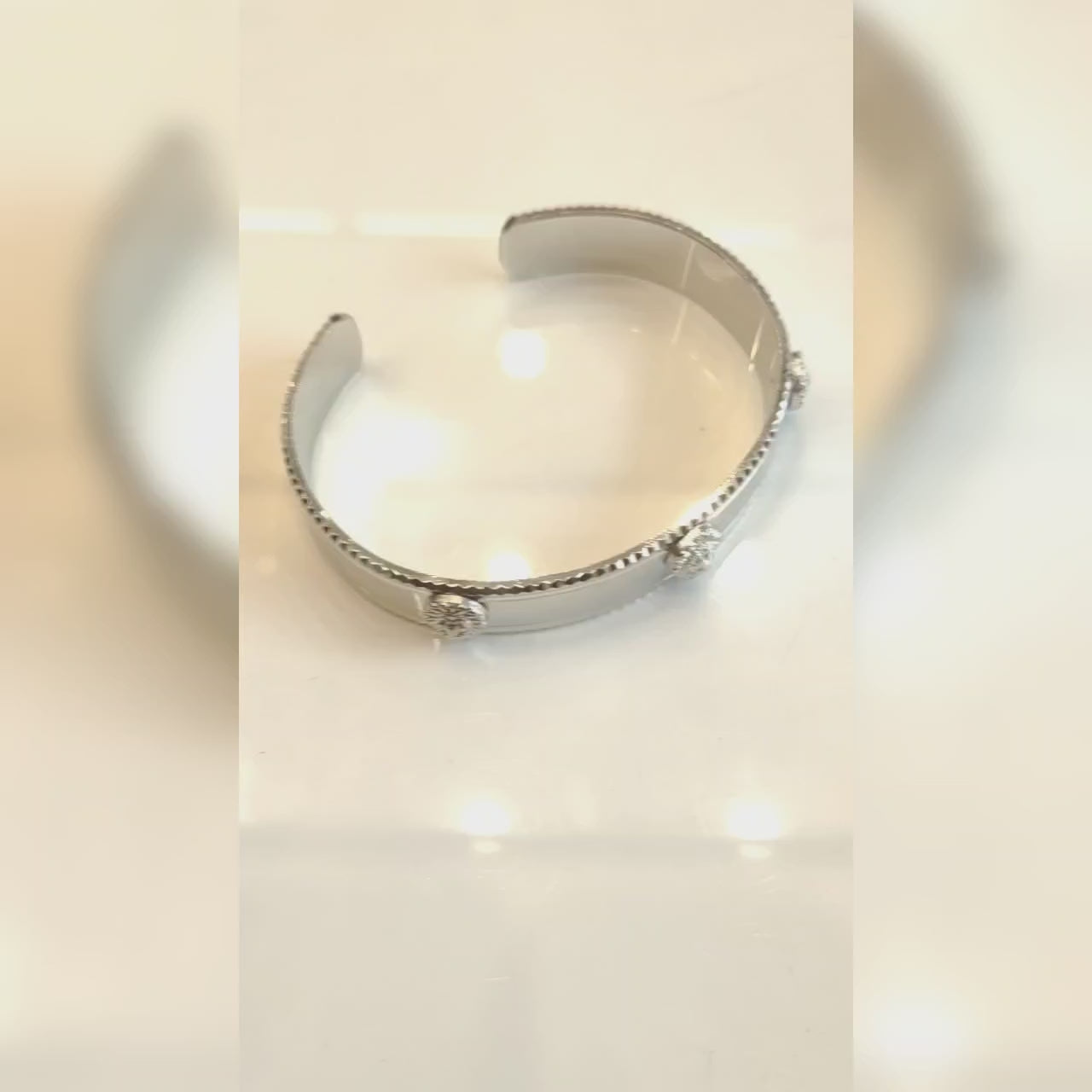 Asp 925 Silver Tiger Face Mens Bracelet