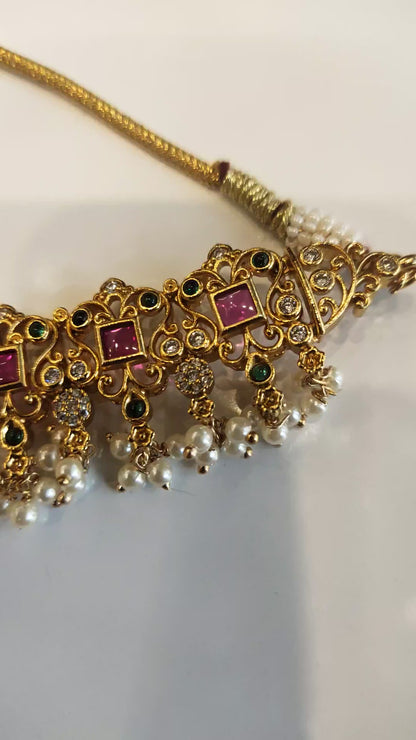 Asp Fashion Jewellery Antique Choker Set
