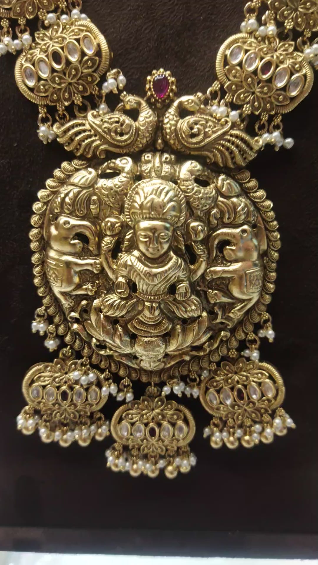 Asp Fashion Jewellery Nagas Bridal Necklace With Choker Set