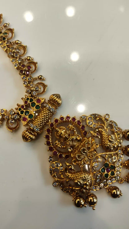 Asp Fashion Jewellery Matte Cz Combo Necklaces Combo Set