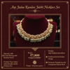 Product specification image for Jadau Kundan necklace