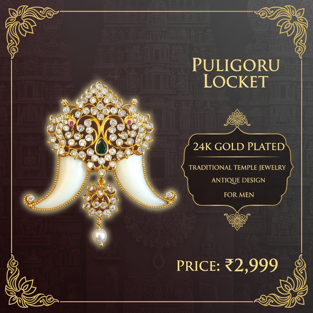 Product Specifications - Antique Puligoru Lockets