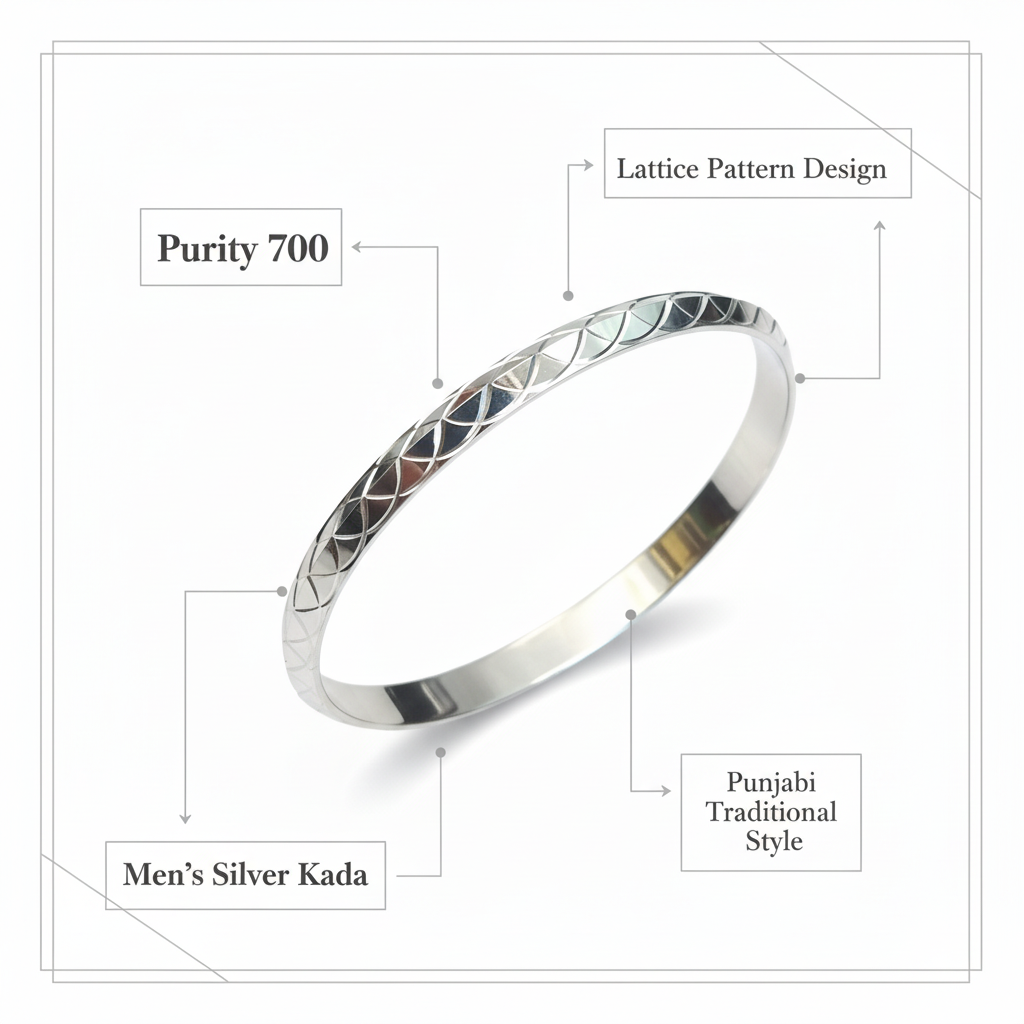 Punjabi Silver Kada Specifications