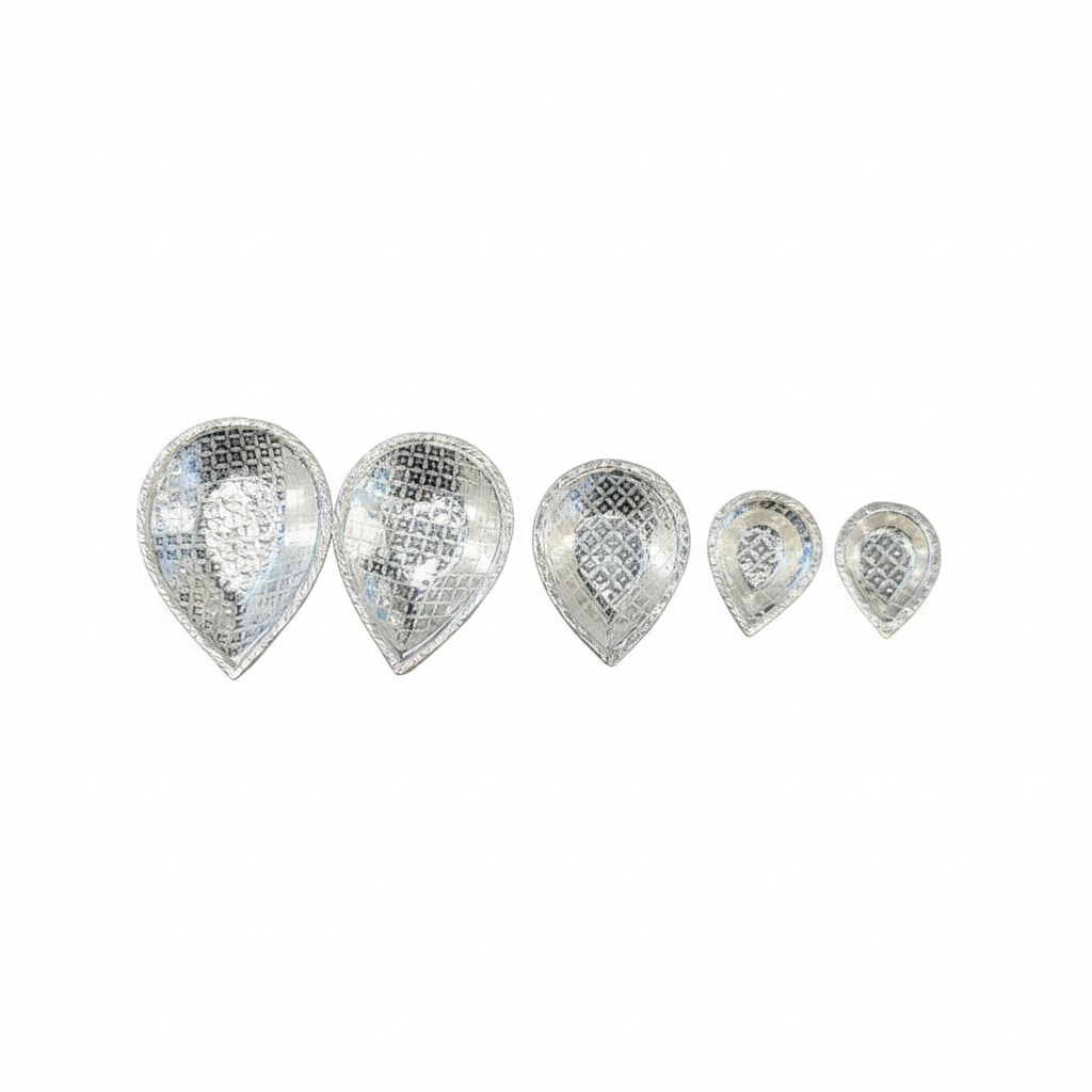 Pure Silver Dan Dia White Background