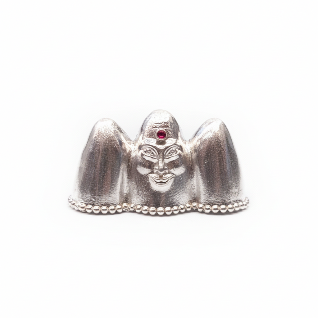 Pure Silver Gowramma Idol -