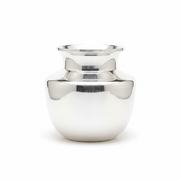 Pure Silver Pooja Kalash - Clean