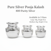 Pure Silver Pooja Kalash with Specifications