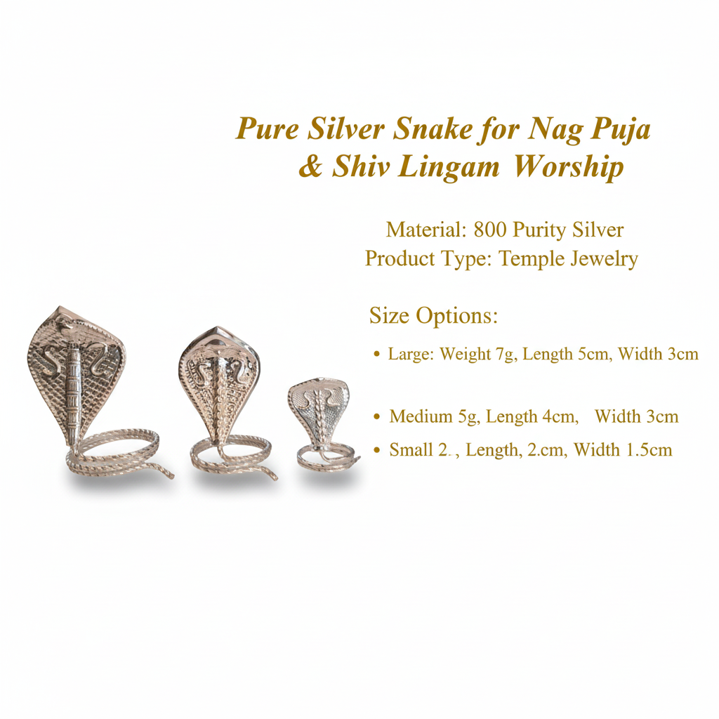 Pure Silver Snake with Correct Specifications