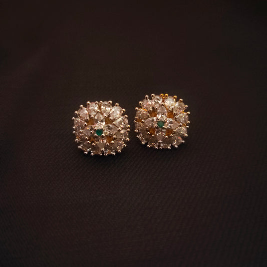 "Effortlessly Elegant: Discover the Allure of Asp Fashion Jewellery's Classy American Diamond Studs Earrings"