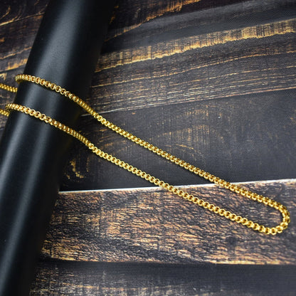 "Shine Bright: Elevate Your Style with ASP Fashion Jewellery's 24K Gold-Plated Chains"
