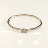 "Effortlessly Elegant: Discover the Classy Charm of the 925 Silver Bangle Bracelet by Asp Silver"