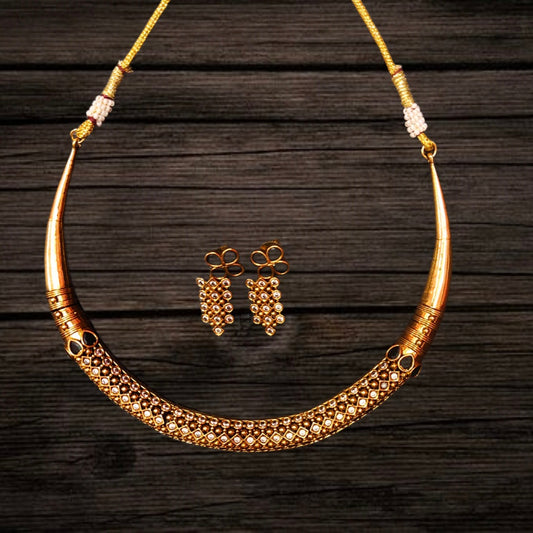Asp Fashion Jewellery Cz Hansli Necklace Set