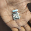 Pure Silver Islamic Taweez Amulet – Mosque & Arabic Inscription Pendant