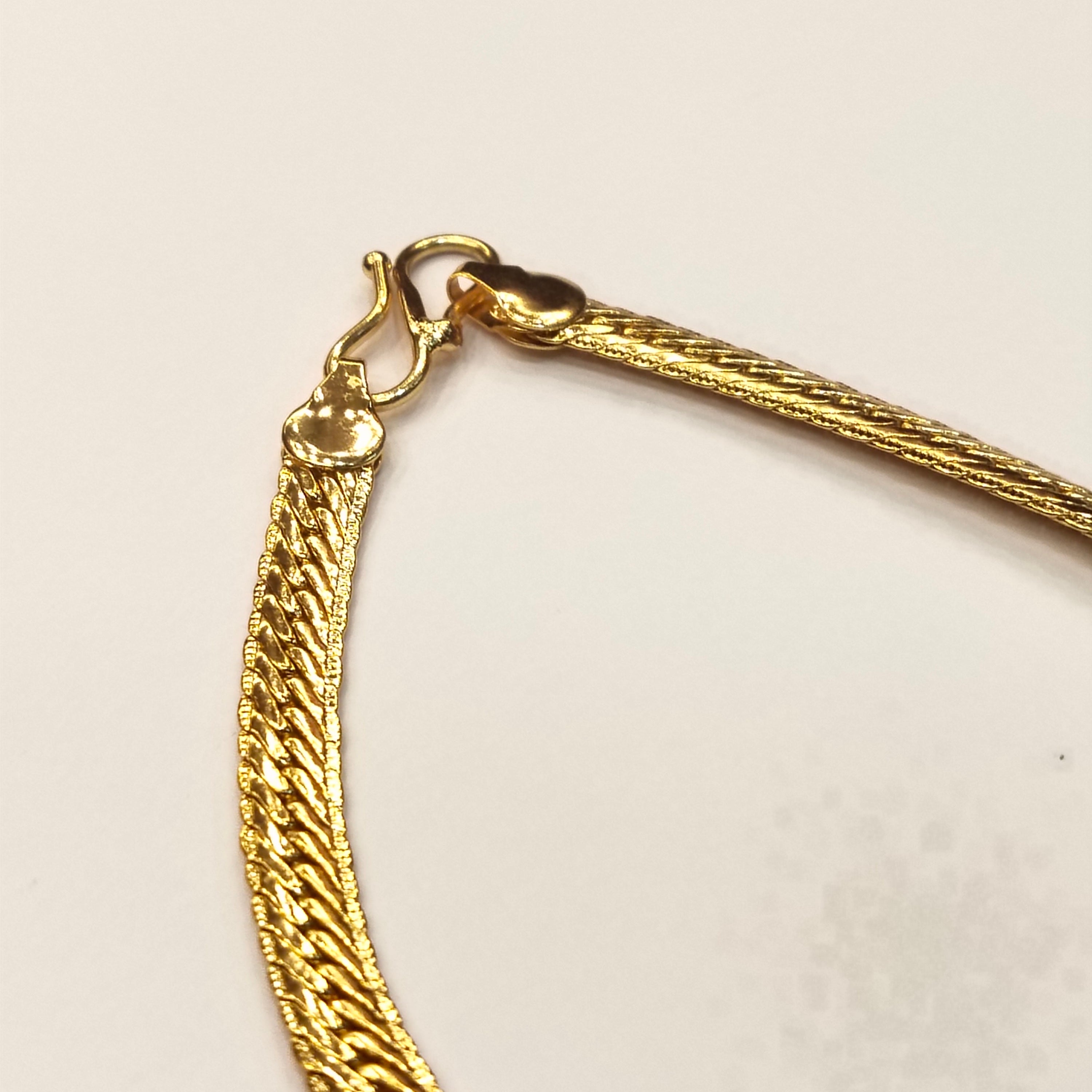 ASP 24K Gold Plated Snake Bracelet for Men - Serpent Collection