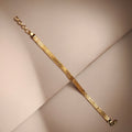 ASP Gold Plated Bracelet for Men - Shimmering Sophistication