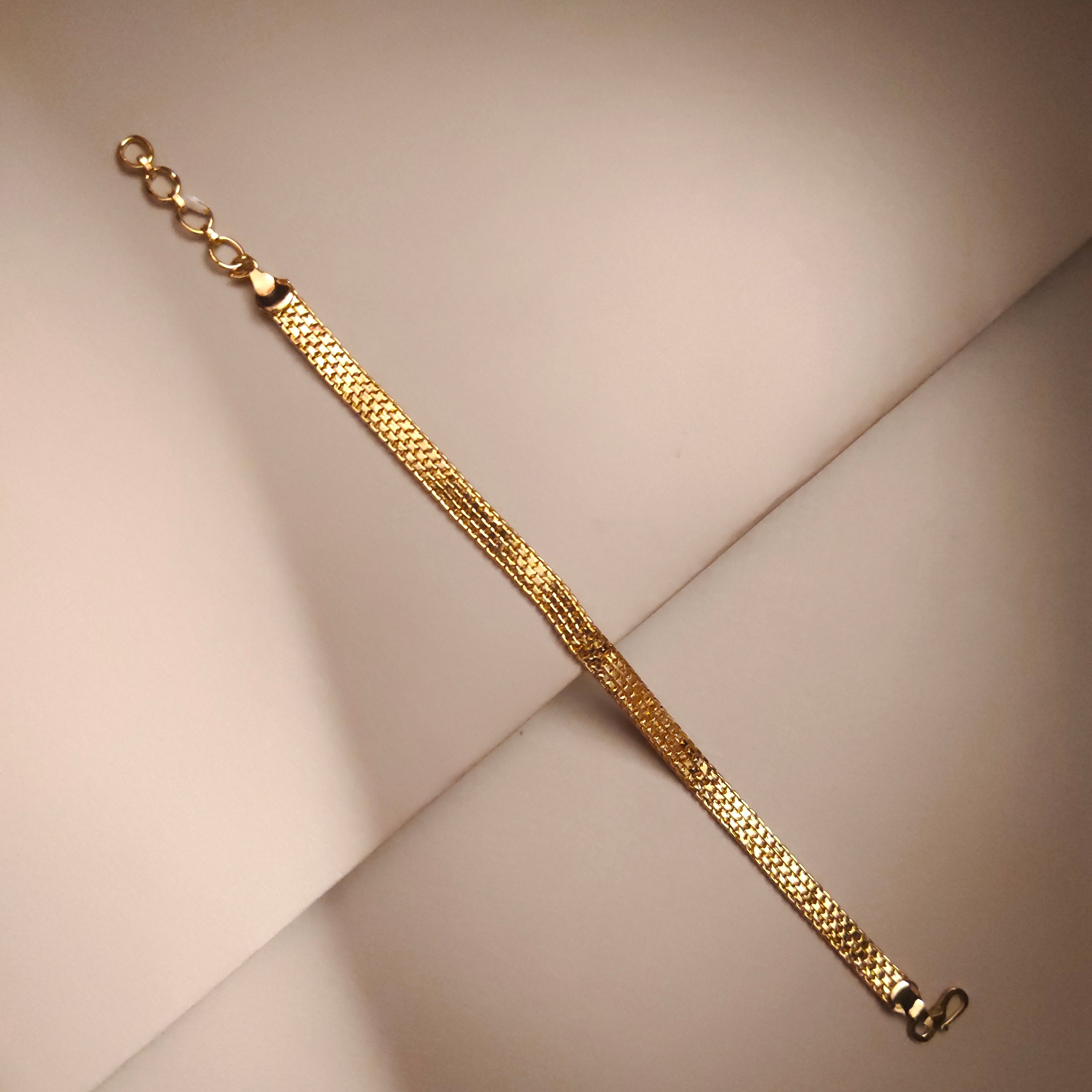 ASP Gold Plated Bracelet for Men - Shimmering Sophistication