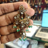 Asp Victorian Kundan Chandbali Earrings