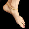 "Gleaming Elegance: Embrace Luxury with the 24K Gold Plated Anklet Set by ASP Fashion Jewellery"