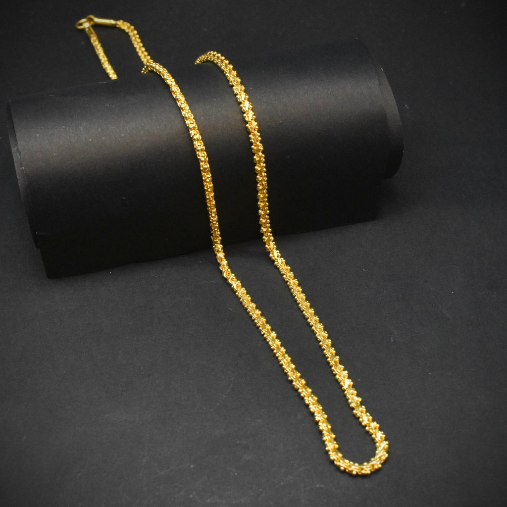 Panchaloha Chain 24 Inches - Unisex Traditional Five Metal Chain | Anti-Tarnish