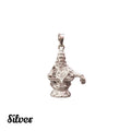 Silver Ayyappan Swami Locket 