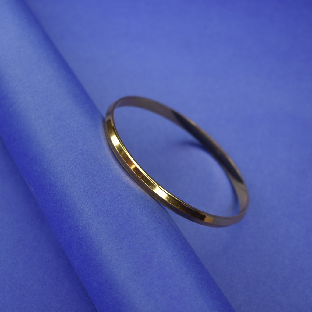 Premium Punjabi Gold Plated Kada for Men - Traditional Indian Bracelet