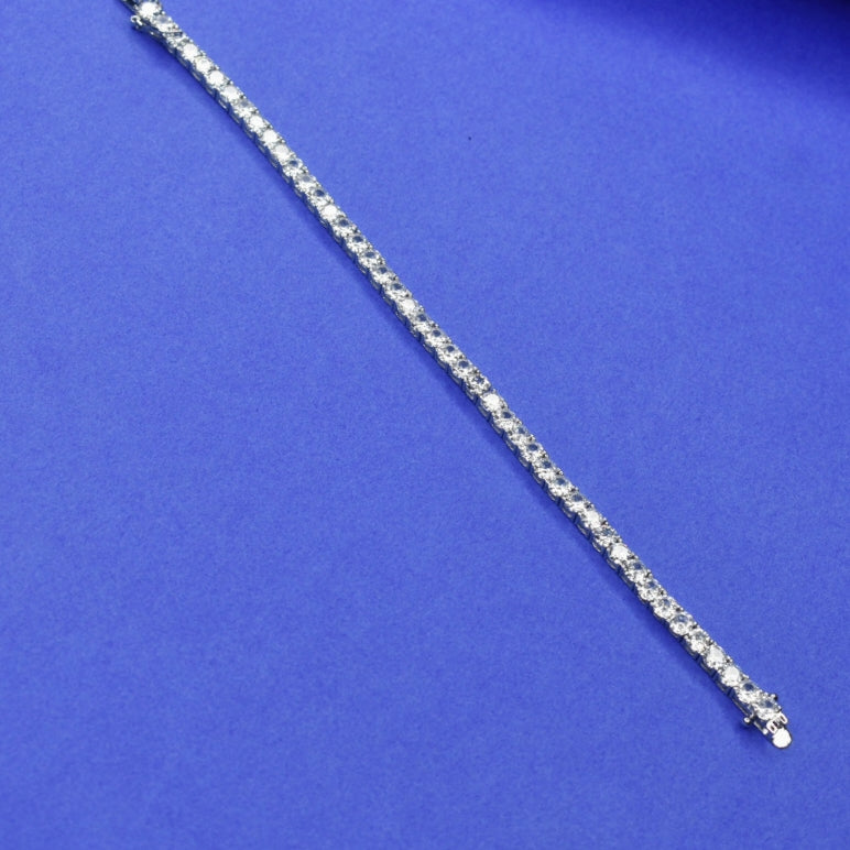 925 Silver Statement Bracelet for Women - Bold Design