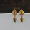 "Radiate Elegance: Chic 24K Gold-Plated Asp Fashion Daily Wear Earrings"