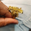 Asp Handcrafted Pure Silver Lord Balaji Ring With Vishnu Vishwaroop for Men