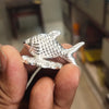 Pure Silver Fish/Chandi ki Machli for Astrological and Lal Kitab Remedy | Silver Fish for Vastu, Pooja and Gifting (Small)