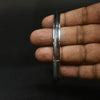 925 Silver Sardar Ji Kada for Men - Hallmarked Punjabi Sikh Bracelet