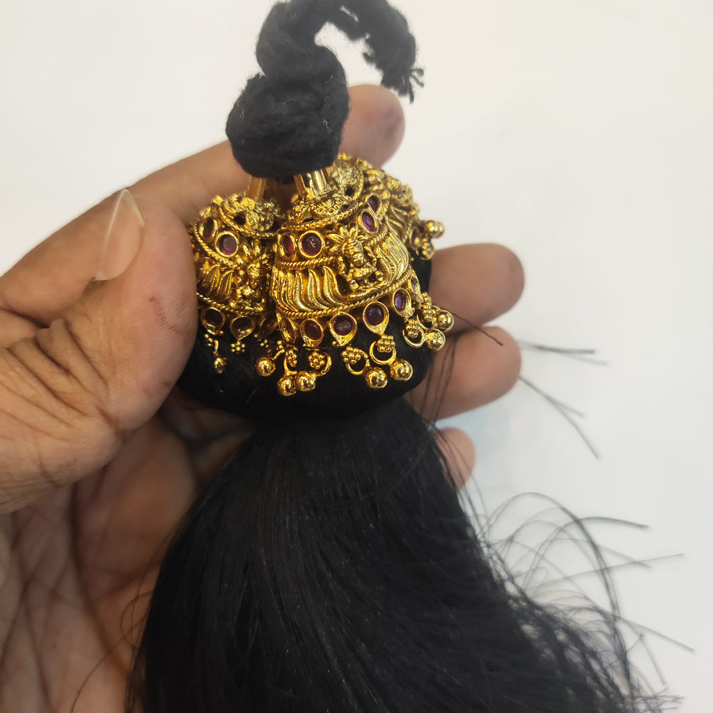 Asp Antique Kunjalam - Kuppulu - Jada Gantallu - For Classical Dance Hair Extension